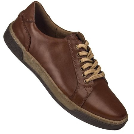 Półbuty męskie Mario Pala 932 L4 brąz