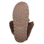 Śniegowce damskie mukluki Big Star SS274114 beżowe ciepłe z futerkiem