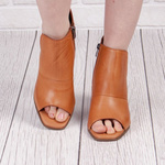 Botki letnie damskie Venezia 0028331 coconut