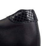 Buty Barefoot damskie na rzepy Helios 462 czarne skórzane Polskie