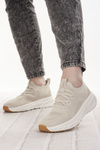 Beżowe buty sportowe sneakersy materiałowe Big Star RR274A133 beige
