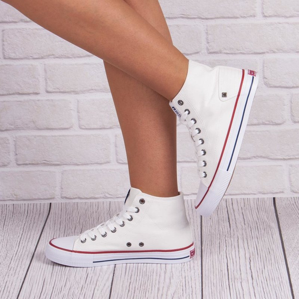 Wysokie Trampki Big Star DD274332 białe 