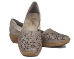 Półbuty Rieker 41356-64 beige beż
