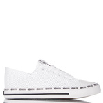 Białe trampki ażurowe damskie eko skórzane Big Star FF274024 white