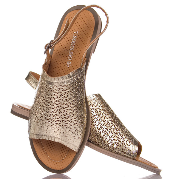 Sandały damskie T.Sokolski BK L22-459 GOLD