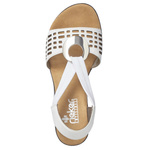 Sandały Rieker 64675-80 white biały