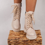 Workery Marco Tozzi 2-25286-29 403 cream beż