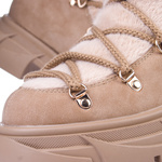Workery damskie Big Star MM274573 camel