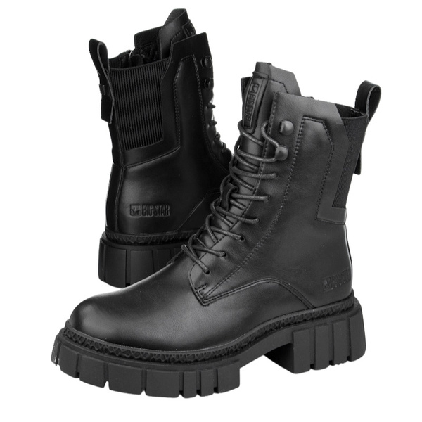 Workery damskie Big Star MM274581 czarny