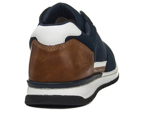 Sneakersy Rieker B5129-14 blue niebieski