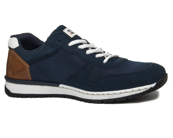 Sneakersy Rieker B5129-14 blue niebieski