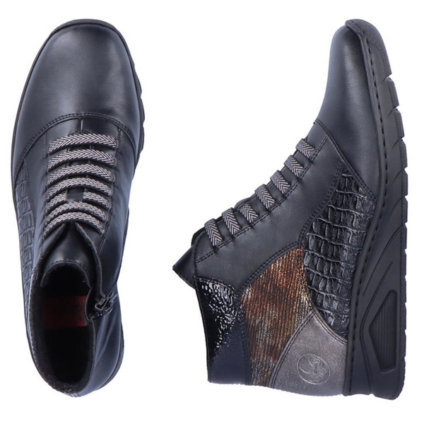 Sneakersy Rieker N3374-00 black 