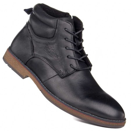 Botki męskie Lee Cooper LCJ-22-33-1480 black