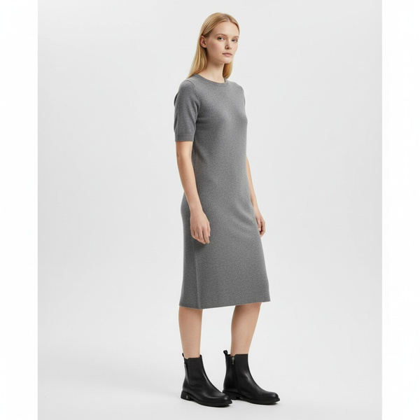 Czarne eleganckie botki damskie Filippo DBT7200/25 BK skórzane ocieplone