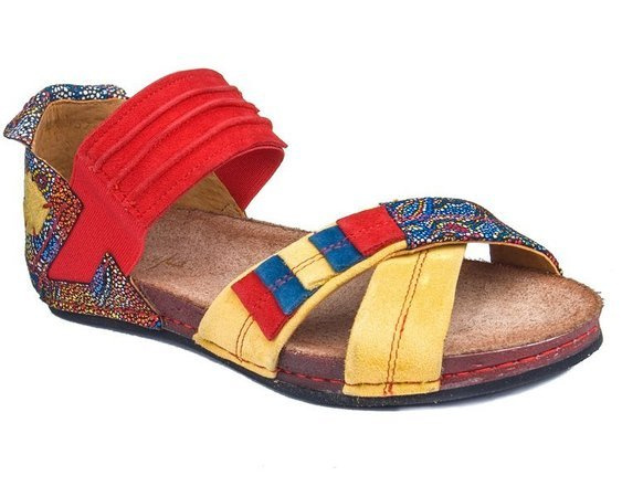 Sandały Maciejka 03375-43/00-5 czerwony