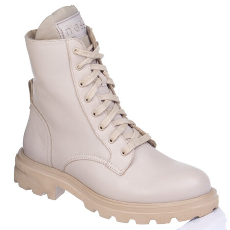 Botki damskie Nessi 21134 beż 122