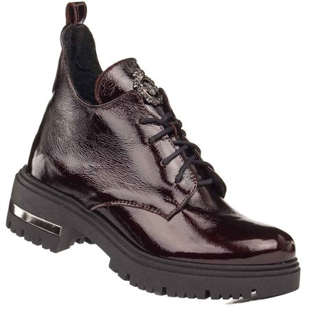 Trzewiki Lemar 60309 naplak bordo