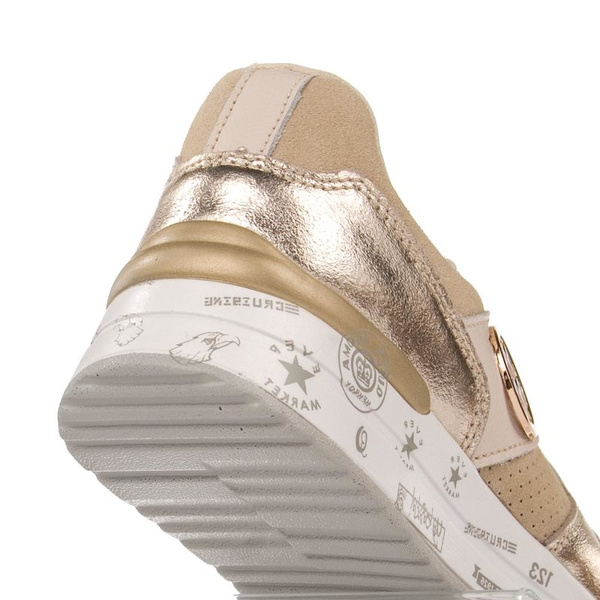 Sneakersy damskie Filippo DP3542/22 BE złoty