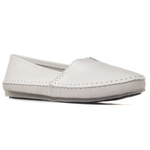 Białe mokasyny skórzane damskie Filippo 031 Wh white