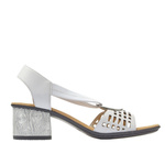 Sandały Rieker 64675-80 white biały