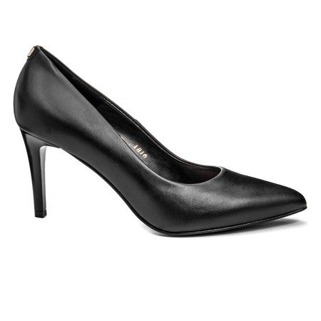 Czółenka Sala 1816/08 CZARNY LICO