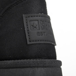 Śniegowce damskie mukluki Big Star SS274116 czarne ciepłe z futerkiem