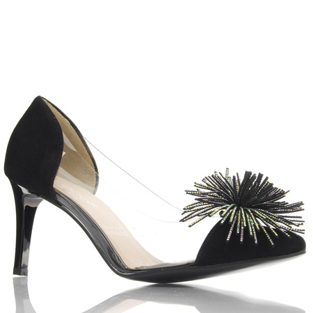 Szpilki żelowe Bioeco Arka 6601 czarne