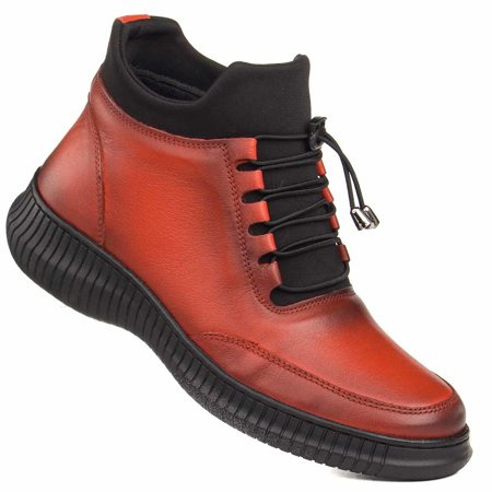 Botki T. SOKOLSKI BK Z22-287 red czerwone