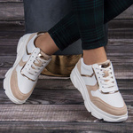 Sneakersy damskie Filippo DP4579/23 WH BE 
