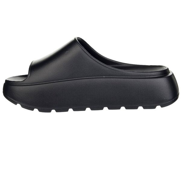 Damskie Klapki na platformie Big Star RR274A567 czarne eva lekkie