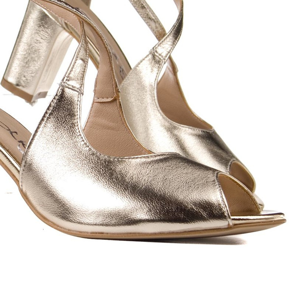 Sandały damskie Prestige 2080OBL/N złoty