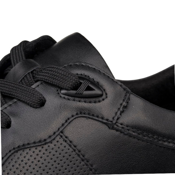 Skórzane sneakersy męskie T.Sokolski CH J25-99 BLK czarne wiązane