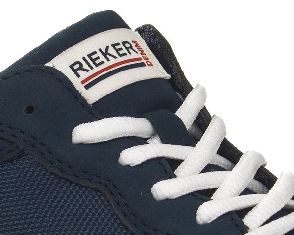 Sneakersy Rieker B5129-14 blue niebieski
