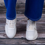 Sneakersy ażurowe Artiker 50C1285 white