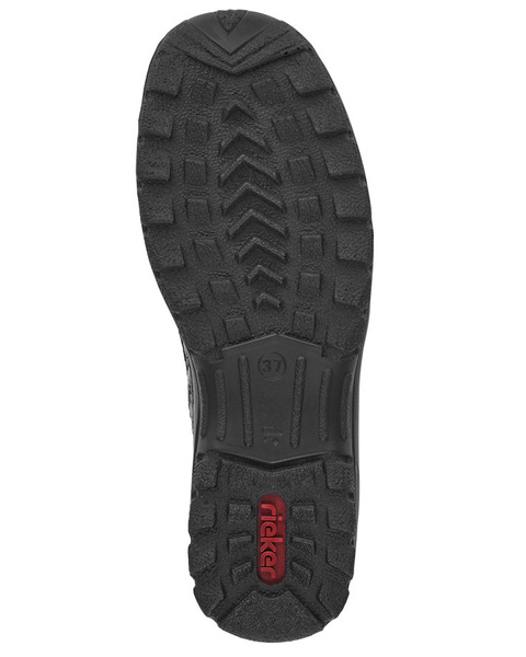 Półbuty Rieker L7178-00 black czarny