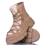 Workery damskie Big Star MM274573 camel