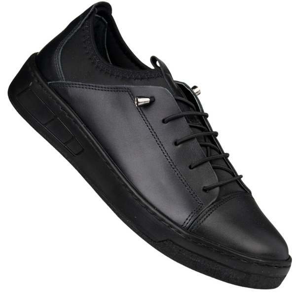 Półbuty damskie skórzane T. SOKOLSKI AMI W26-151 BLK czarne