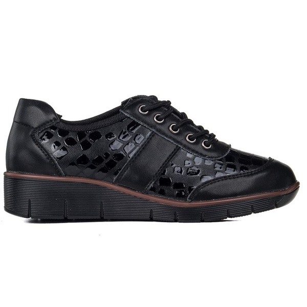 Półbuty skórzane Filippo DP028/22 BK CR