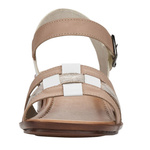 Sandały damskie Rieker 62676-62 beige kombi 