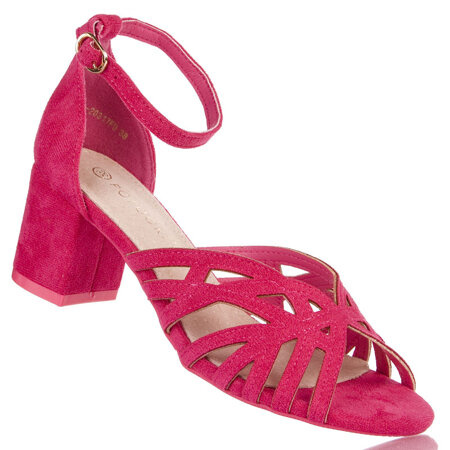 Sandały damskie Potocki 20317FU fuxia