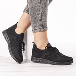 Sneakersy damskie Potocki 44300BK czarne