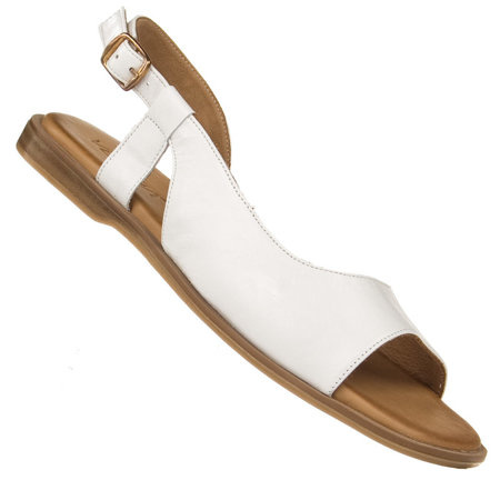 Sandały damskie Venezia 2560 y073 białe