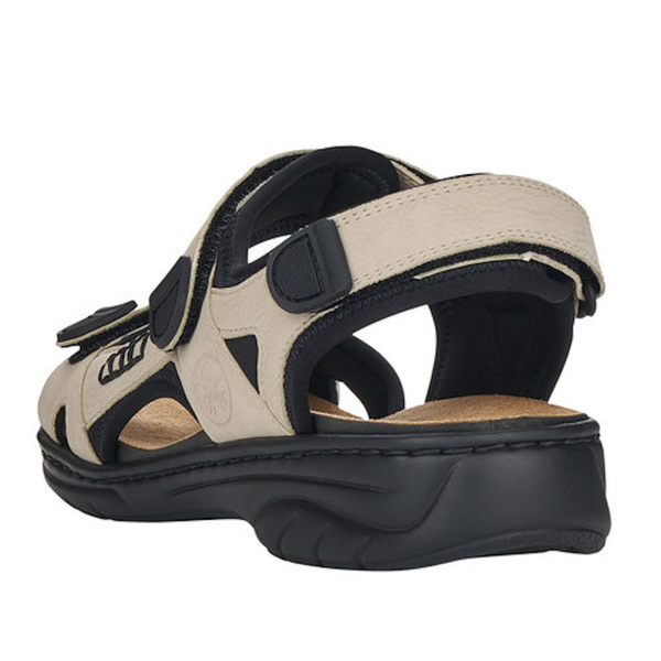 Sandały damskie Rieker 64582-60 Beige beżowy