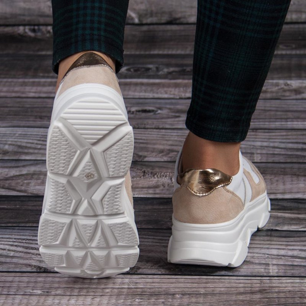 Sneakersy damskie Filippo DP4579/23 WH BE 