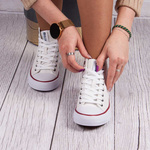 Wysokie Trampki Big Star DD274332 białe 