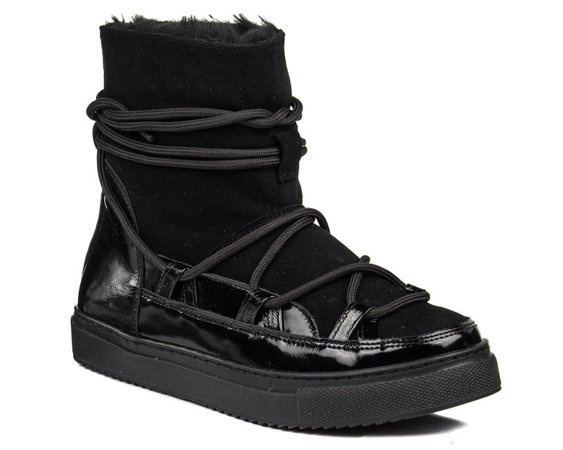 Śniegowce mukluki skórzane damskie Lucia Bosetti 1532/1597-41 ciepłe