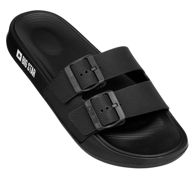 Męskie klapki basenowe sportowe Big Star RR174A036 lekkie czarne