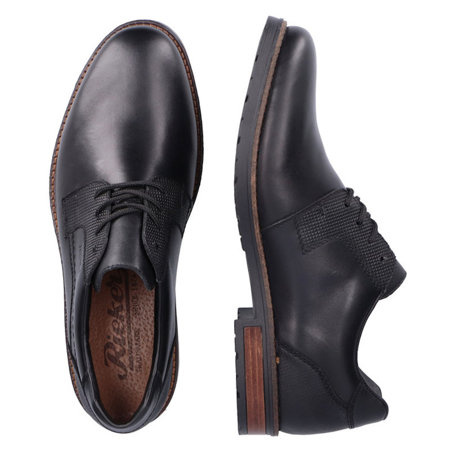 Półbuty męskie  Rieker 14603-00 black