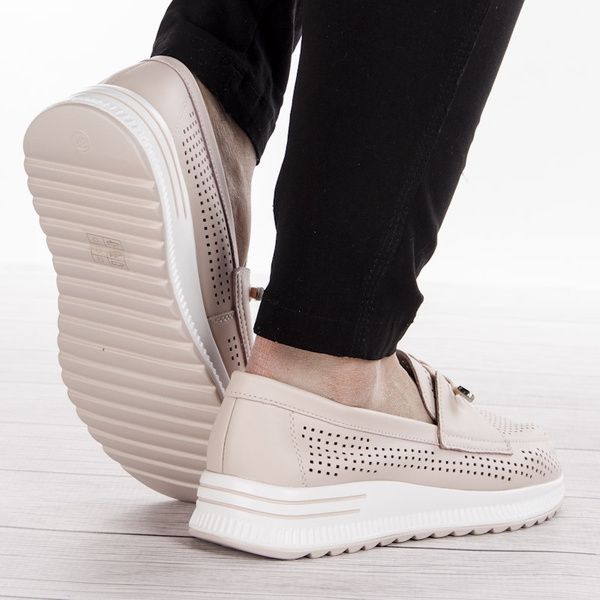 Sneakersy ażurowe Artiker 52C1888 pink różowe