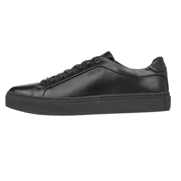 Czarne półbuty męskie casual Big Star SS174121  skórzane sportowe